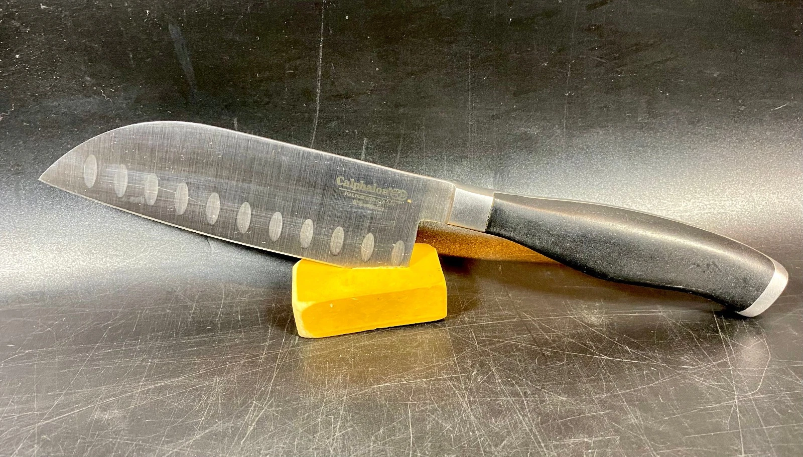 Calphalon 5 Inch Santoku Knife ~ Full Forged German Steel Chefs