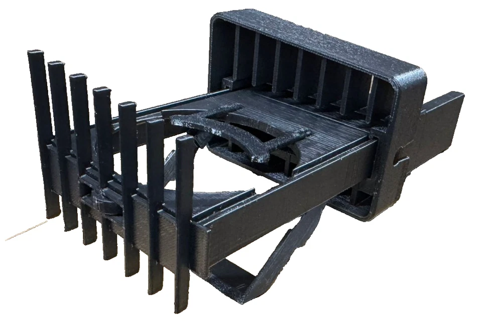 Portavasos VW Passat B3 - Inserto boquilla de ventilación central izquierda 35i - Imagen 3 de 4