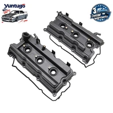 2x Engine Valve Cover w/ Gasket for 05-19 Nissan Frontier Pathfinder Xterra 4.0L