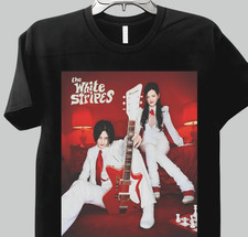 New! The White Stripes Shirt Short sleeve Full Size S to 5XL BL561