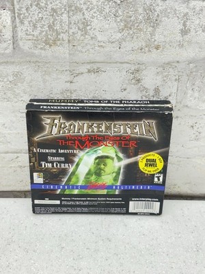 Frankenstein & Mummy Tomb Pharaoh PC CD-ROM Dual Jewel Interplay 90s Game