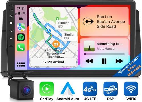 9" Android 13 6+64 Car Radio Stereo CarPlay GPS for BMW E46 3 Series 318 320 325 - Picture 29 of 29