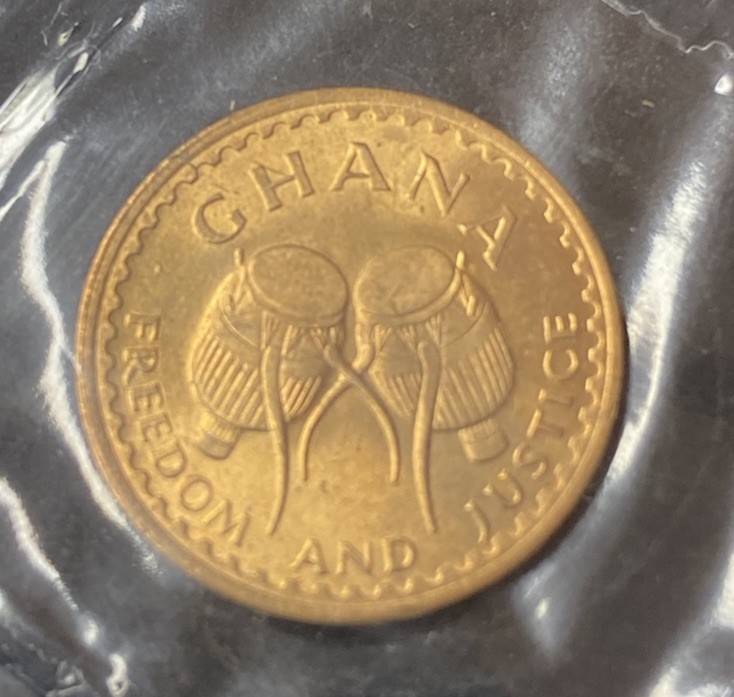 1967 Ghana 1/2 Pesewa Bronze Coin Free Shipping | eBay