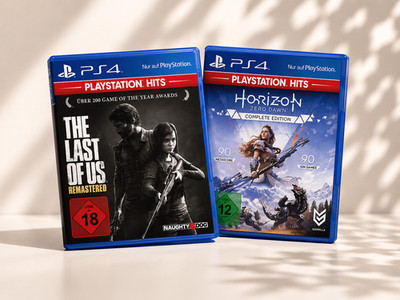 2x Spiele: The Last Of Us  Remastered & Horizon Zero Dawn - NEU & OVP
