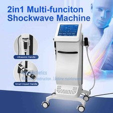 2in1 Ultra Pneumatic Shockwave Physical Therapy Machine ED Pain Relief Massage