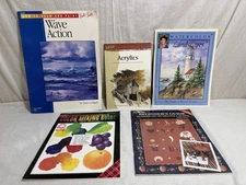 Set Of 5 Decorative Tole Folk Art Painting Craft Books