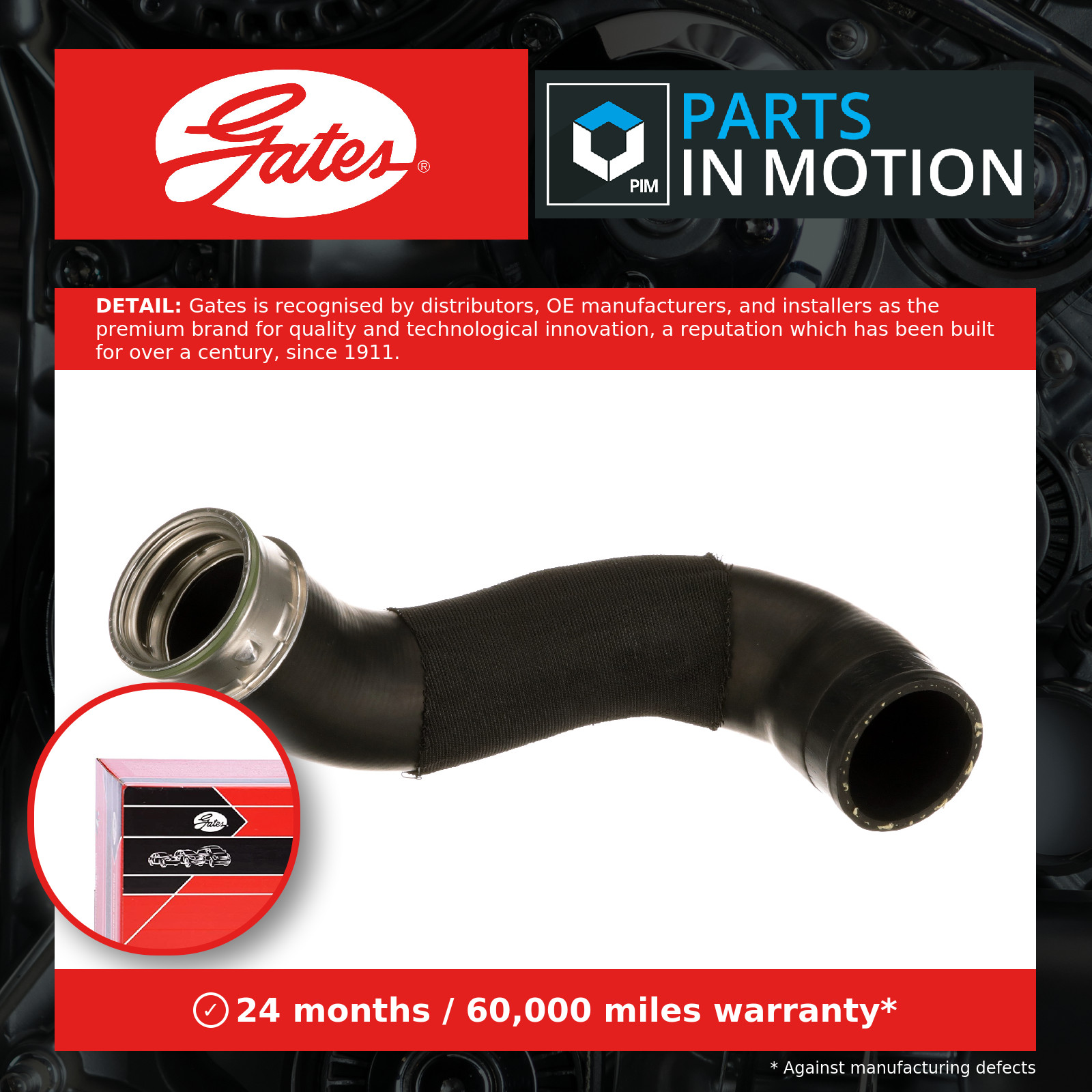 CHARGE AIR HOSE 09-0419 FOR MERCEDES-BENZ E-CLASS/Platform/Chassis/T-Model 2.1L - Image 13