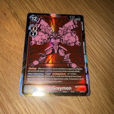 Release Special Booster 1.5 BlitzGreymon Alternate Alt Art Dash Pack BT3-018 SR