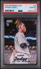 2017 Topps Stadium Club Aaron Judge RC PSA 10