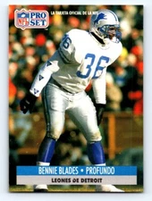 1991 Pro Set Spanish FRESH PULL #147 Bennie Blades