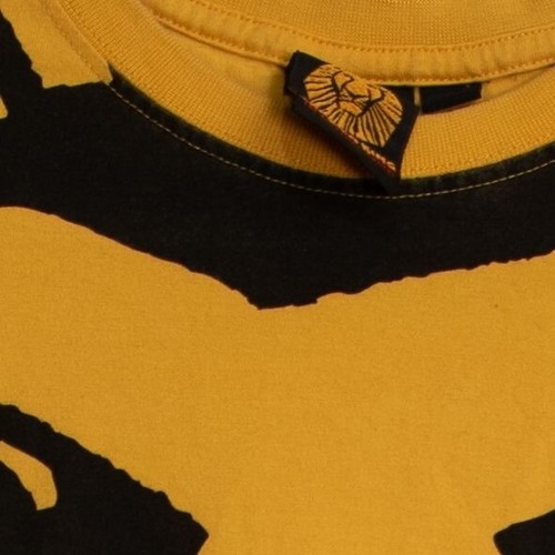 Lion King Broadway Graphic Tee Shirt Youth Large Gold & Black Cotton Casual - Picture 2 of 10
