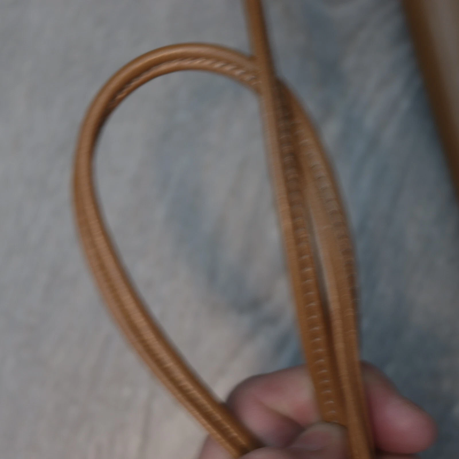 WANDLER Borsa a tracolla vintage S marrone ecopelle convertibile pochette foderata