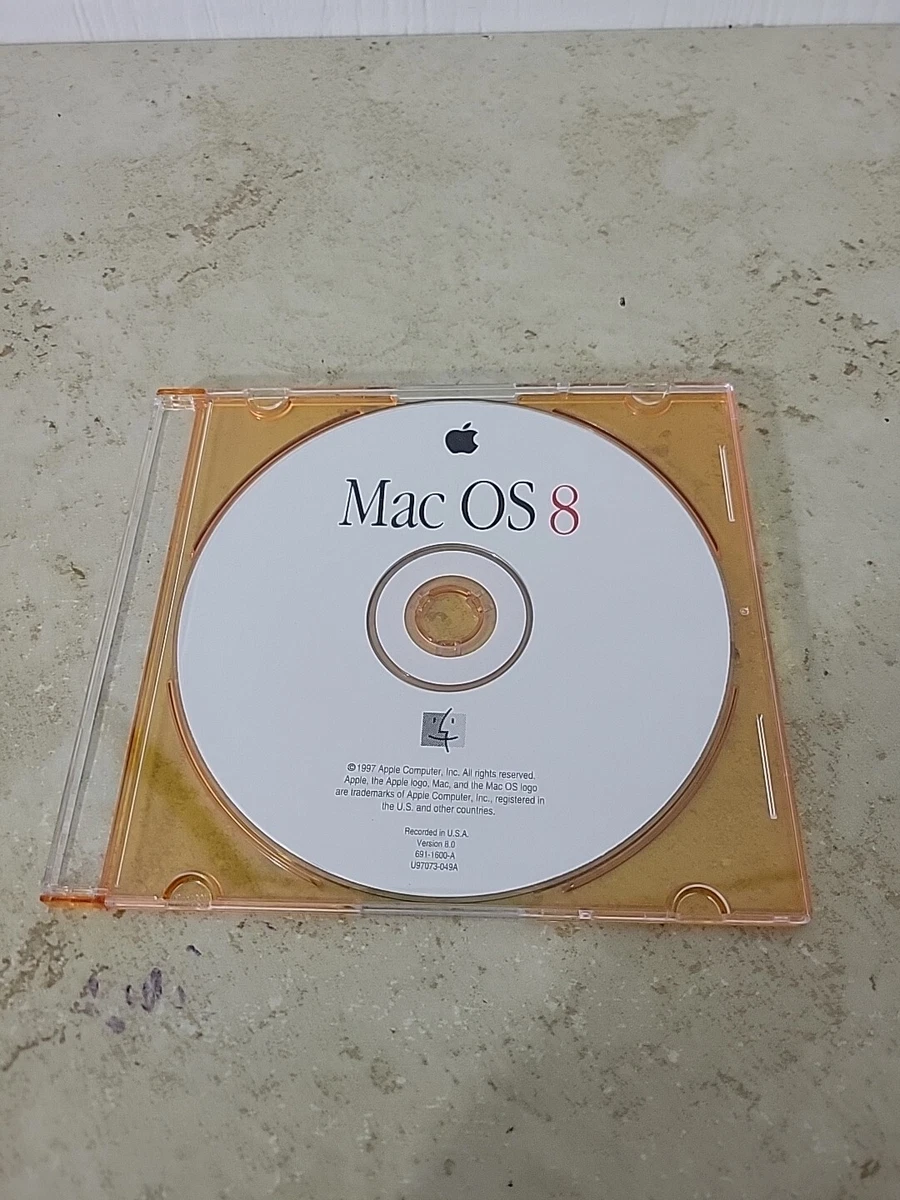 Apple Apple Mac OS 8 CD Operating System Software for sale | eBay