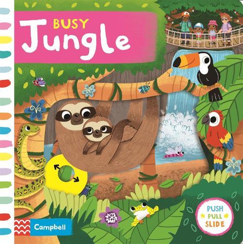 Campbell Books Busy Jungle (Board Book) Campbell Busy Books