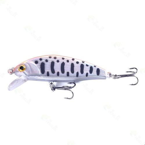 9pcs 5cm/3.1g Fishing Lure Plastic Minnow Hooks Bass Bait Crankbait Trout - Picture 21 of 34