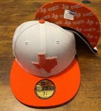New Era 59Fifty Whataburger Texas Logo Whatatexas MiLB Hooks Fitted Hat Cap