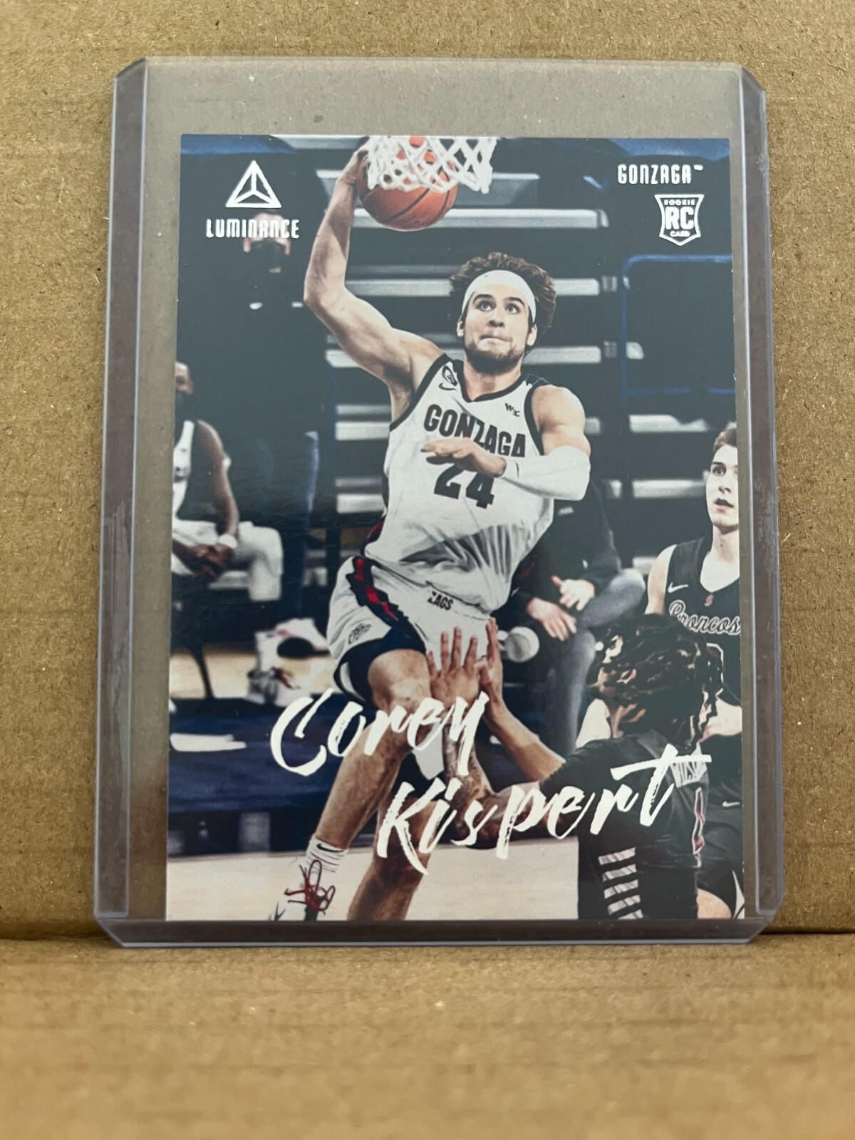 Corey Kispert 2021 Panini Chronicles Luminance Draft Picks Rookie RC #83