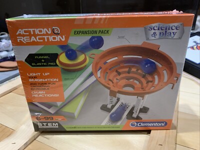 Clementoni 19116 Science and Play-Action & Reaction Expansion Pack NIB
