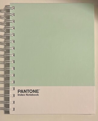 Pantone Index Notebook Turquoise 