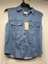 Universal Thread Denim Vest Small