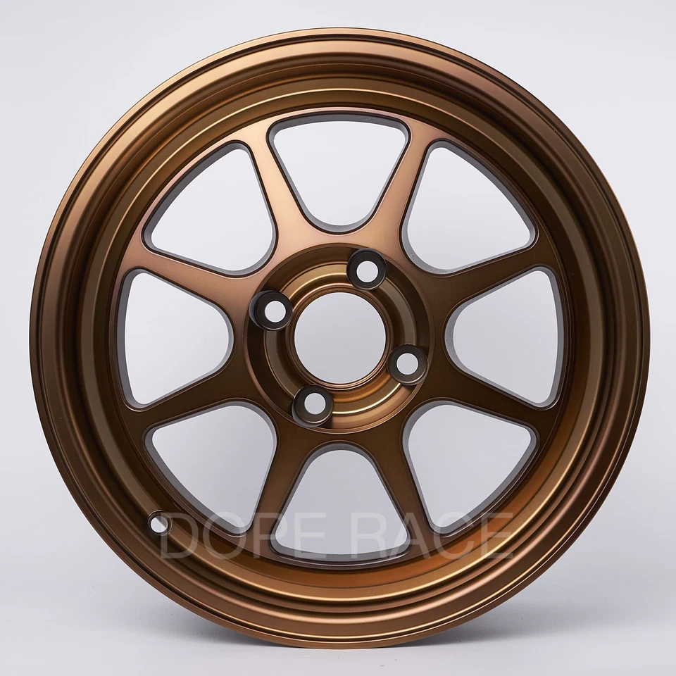 Ruedas ROTA HUNTER - 15x7, 35 mm, 4x100, buje 67,1, ruedas/llantas, SPORT BRONZE DEL Foto 2 de 3