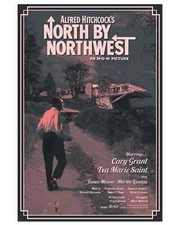 Alfred Hitchcock's North by Northwest Movie Film Screen Print Poster 24x36 Mondo