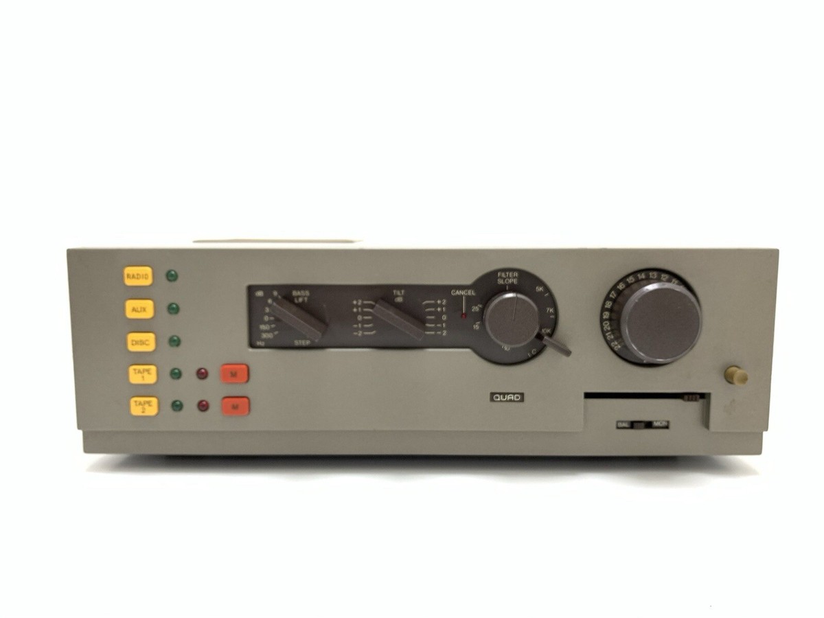 アンプ QUAD 44 / FM4 TUNER アンプ QUAD 44 / FM4 TUNER Quad 44 Pre Amp And FM4 Tuner Set