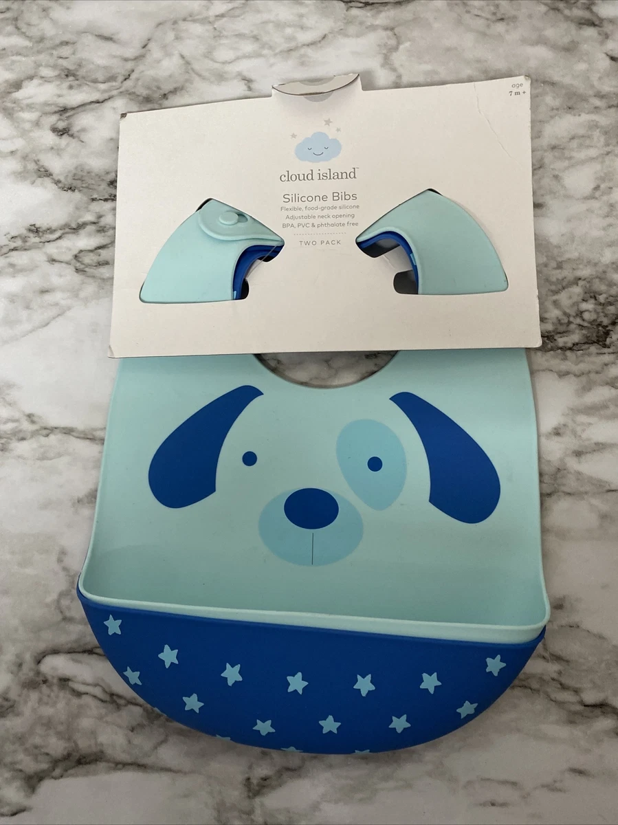 Cloud island hotsell silicone bibs
