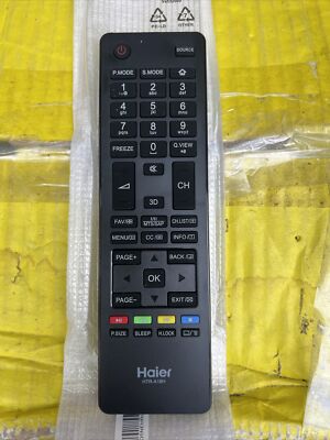 HTR-A18H Remote Control Replacement for Haier Smart TV LE22M600F LE24M600F 