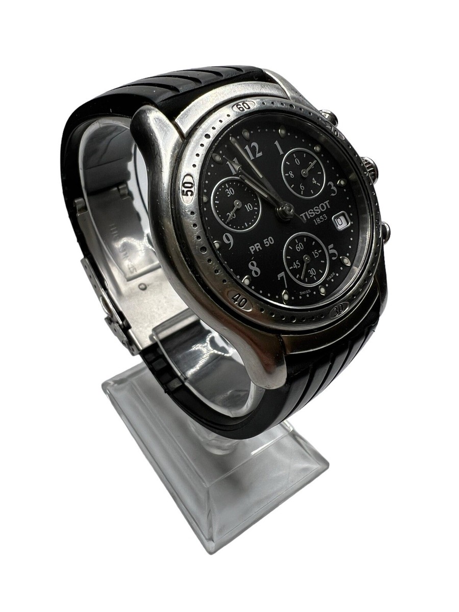 TISSOT 1853 PR50 Chronograph Date Watch j178/278 Quartz TISSOT 1853 PR50 Chronograph Date Watch j178/278 Quartz
