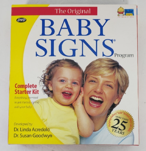 Baby Signs Program The Original Complete Starter Kit Dvd Books Flip Chart - Picture 2 of 8