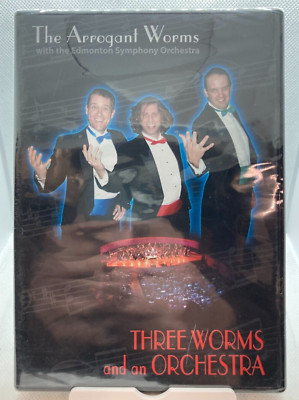 The Arrogant Worms: Three Worms and an Orchestra - DVD - BRAND NEW