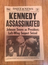New York daily news November 23, 1963 Kennedy...