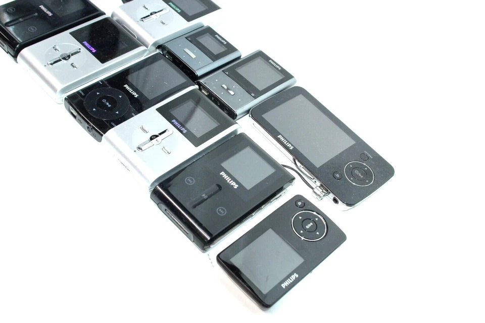 Lote de 10 reproductores MP3 Philips / No funciona / No enciende / COMO ESTÁ Foto 3 de 4