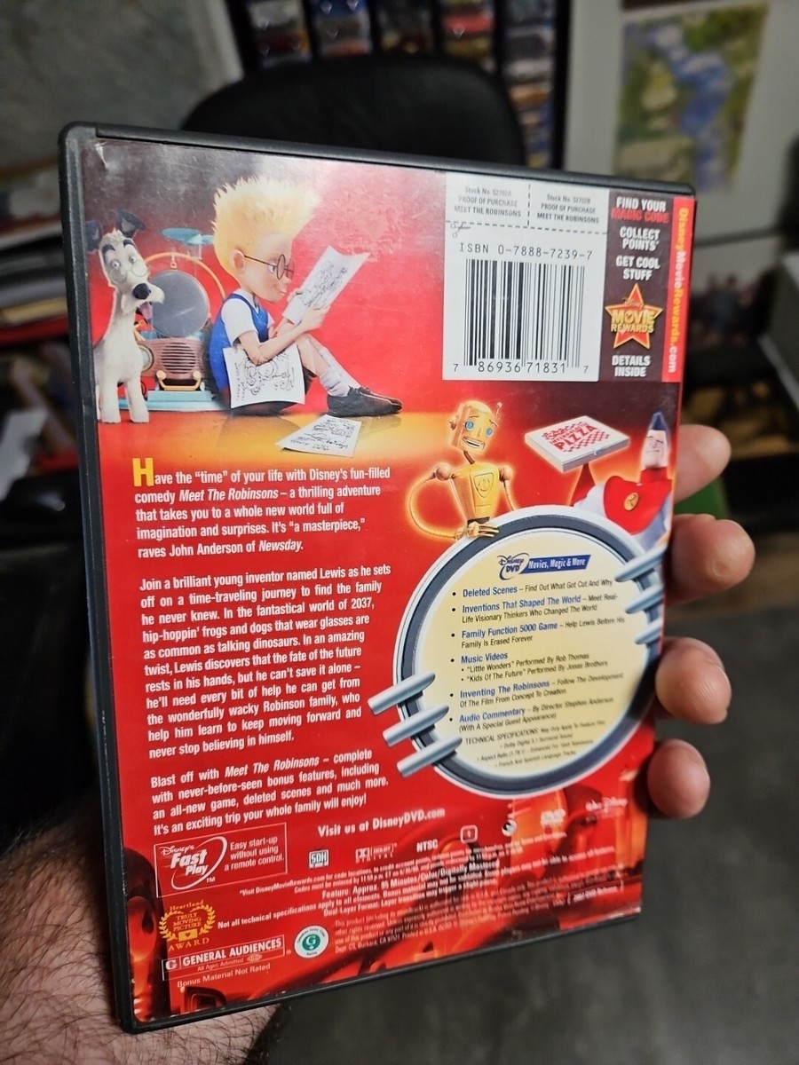 Meet the Robinsons (DVD, 2007) 786936718317| eBay