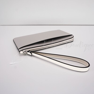 NWT Kate Spade KD545 Lucy Medium L-Zip Wristlet Saffiano Leather