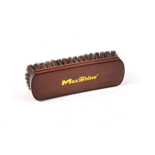 MAXSHINE INTERIOR HORSEHAIR DETAILING BRUSH -LEATHER -FABRIC -VINYL -PLASTIC LRG - Picture 7 of 7
