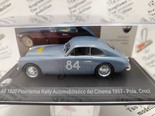 Die Cast " A6 1500 Pininfarina Rally Cinema 1957 " Maserati 100 Years Collection - Picture 2 of 2