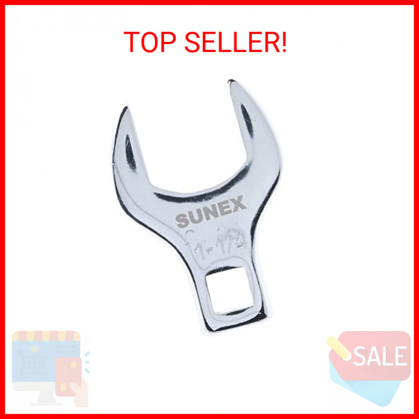 SUNEX TOOLS 97734A 1/2" Dr. 1-1/16" Jumbo Crowfoot Wrench CRV - Foto 3