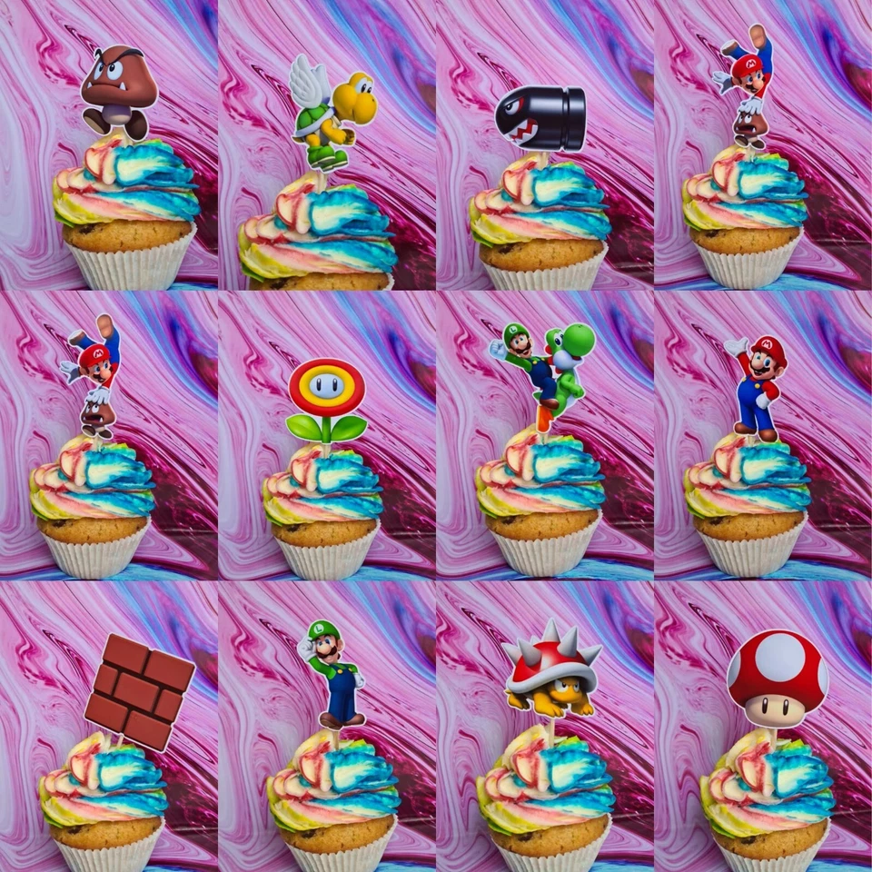 Peppa Wutz Muffin Aufstecker Peppa Wutz Topper für Muffin Muffin Deko... - Bild 2 von 4