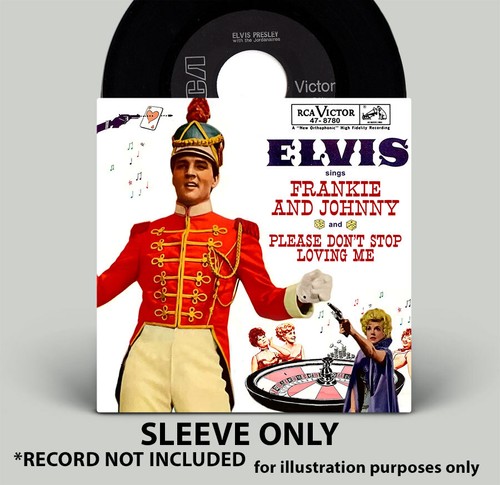 CINEMA SLEEVES COLLECTION ~ Elvis Presley Novelty 45 rpm Picture Sleeves - Picture 14 of 19