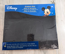 EK Success Disney Mickey Mouse Red Scrapbook Album Black 8.5" x 8.5"