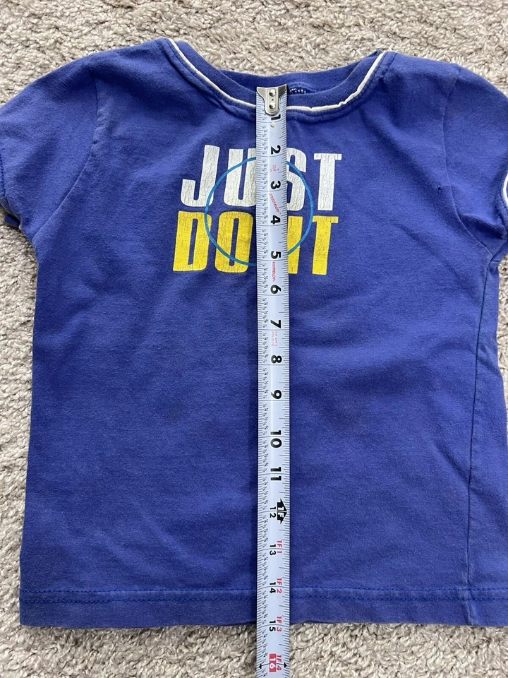 Vintage Teen/ Kids Girls 90’s Nike T Shirt Tee Made In MEXICO Y2k Just Do It - Image 4 of 4