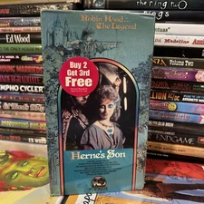 Robin Hood The Legend Hernes Son VHS 1991 Resealed Rental Jason Connery Fantasy