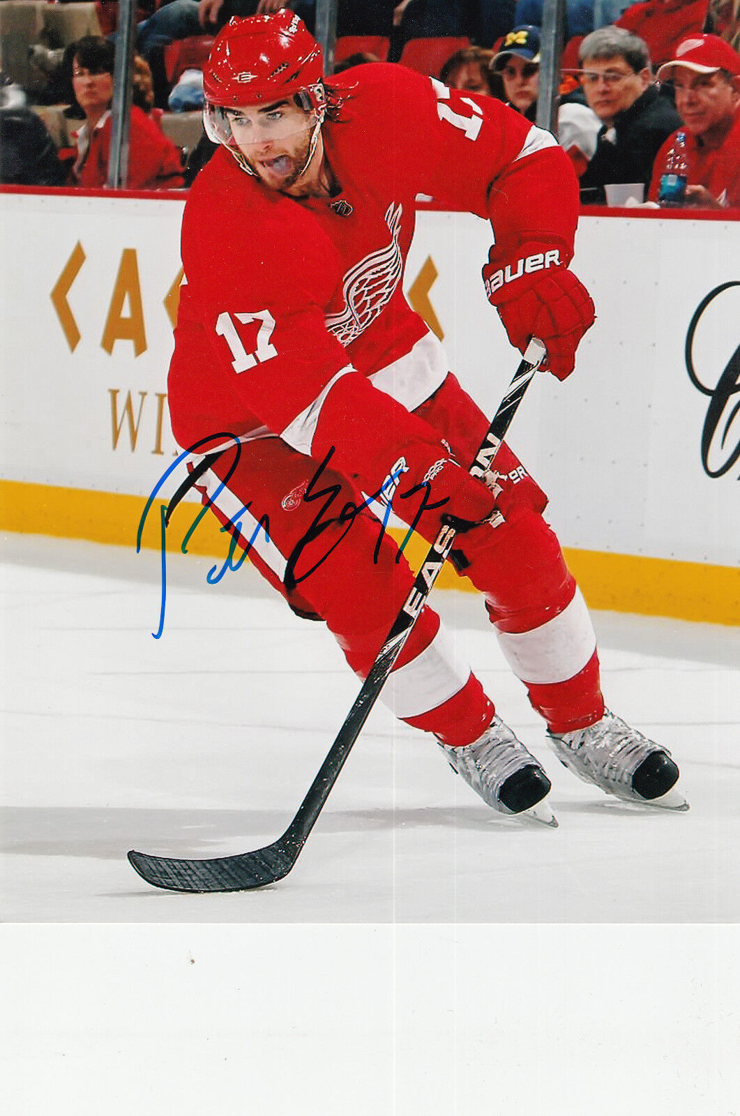 PATRICK 人気アイテム EAVES Signed DETROIT RED WINGS x AUTOGRAPH PHOTO 中華のおせち贈り物 8 10