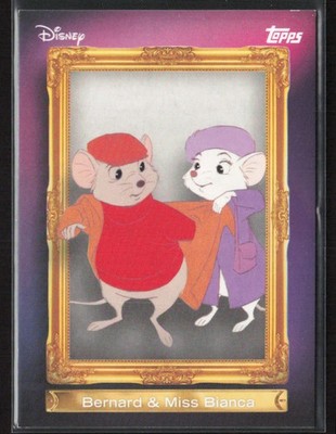 2026 Topps Disney Neon #FF-7 Bernard / Miss Bianca Family First