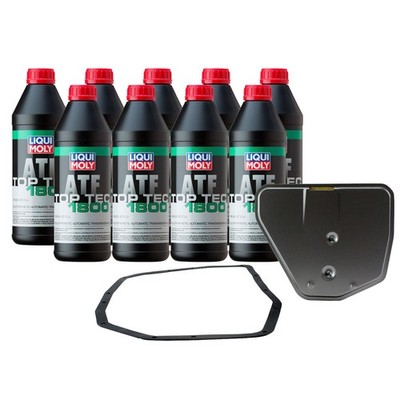 Liqui Moly 9L TopTec ATF 1800 Auto Trans Fluid & Filter Kit for Audi VW 6-Speed