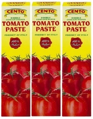 Cento Organic Tomato Paste Tube 3 Pack EXP June 30, 2029 FREE SHIPPING!