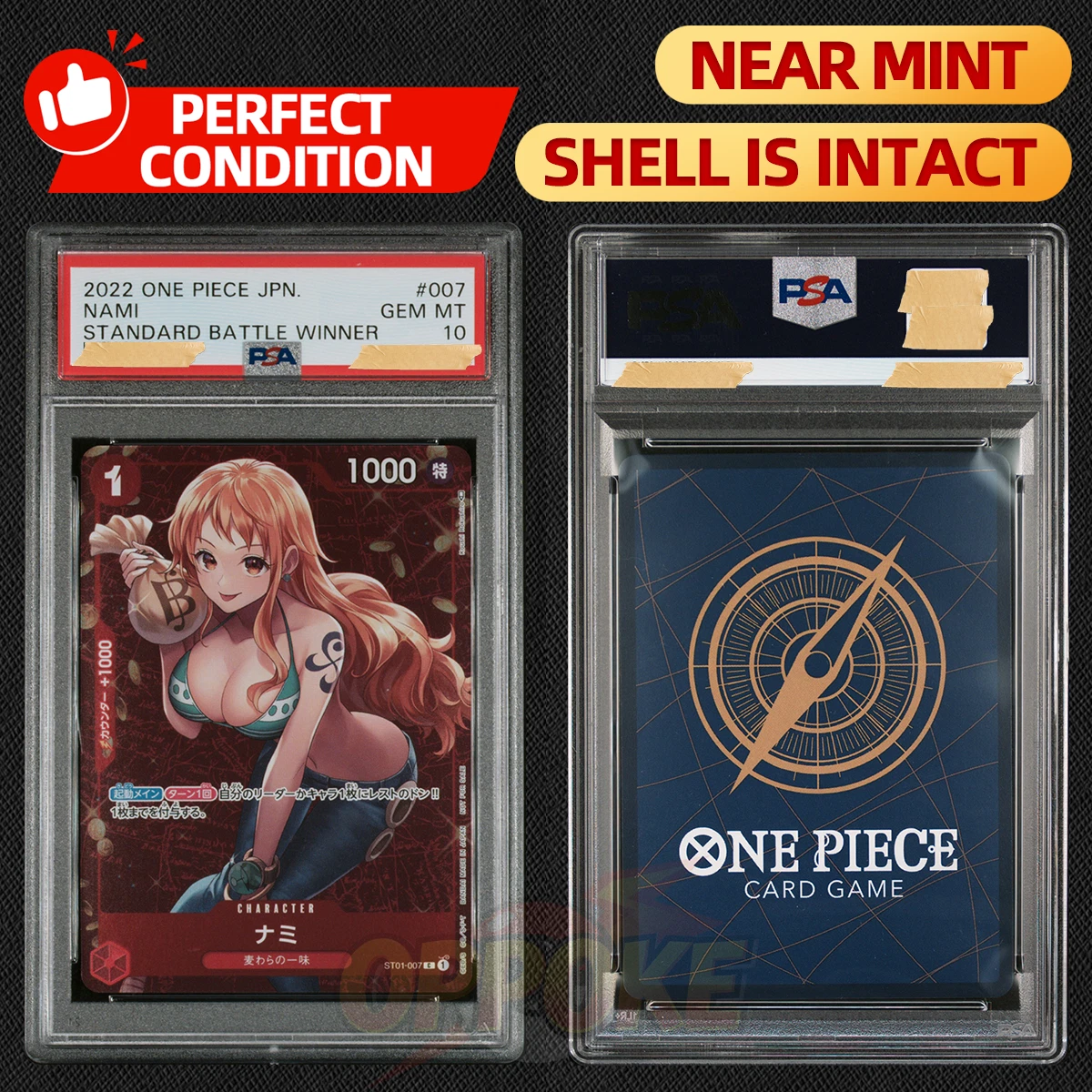 PSA10 ナミwinner 英語　パラレル ST01-007 大会プロモ Nami [Winner] ST01-007 One Piece Promotion Cards for sale | eBay