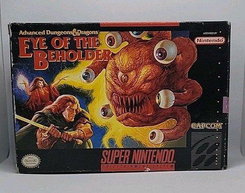 Advanced D&D: Eye Of The Beholder - Complete (CIB) - Super Nintendo (SNES) - Picture 2 of 5